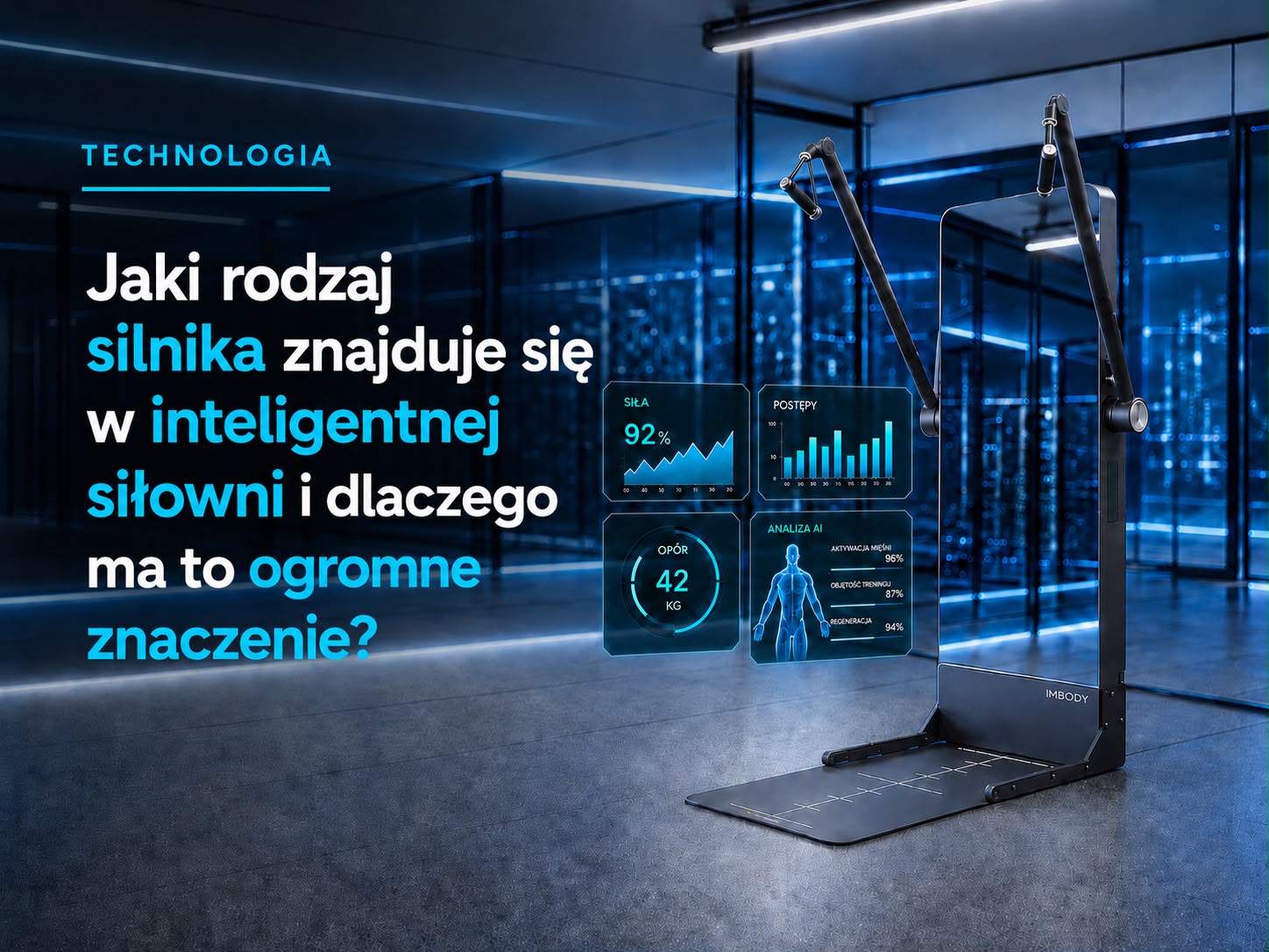 Jaki rodzaj silnika znajduje się w inteligentnej siłowni i dlaczego ma to ogromne znaczenie?