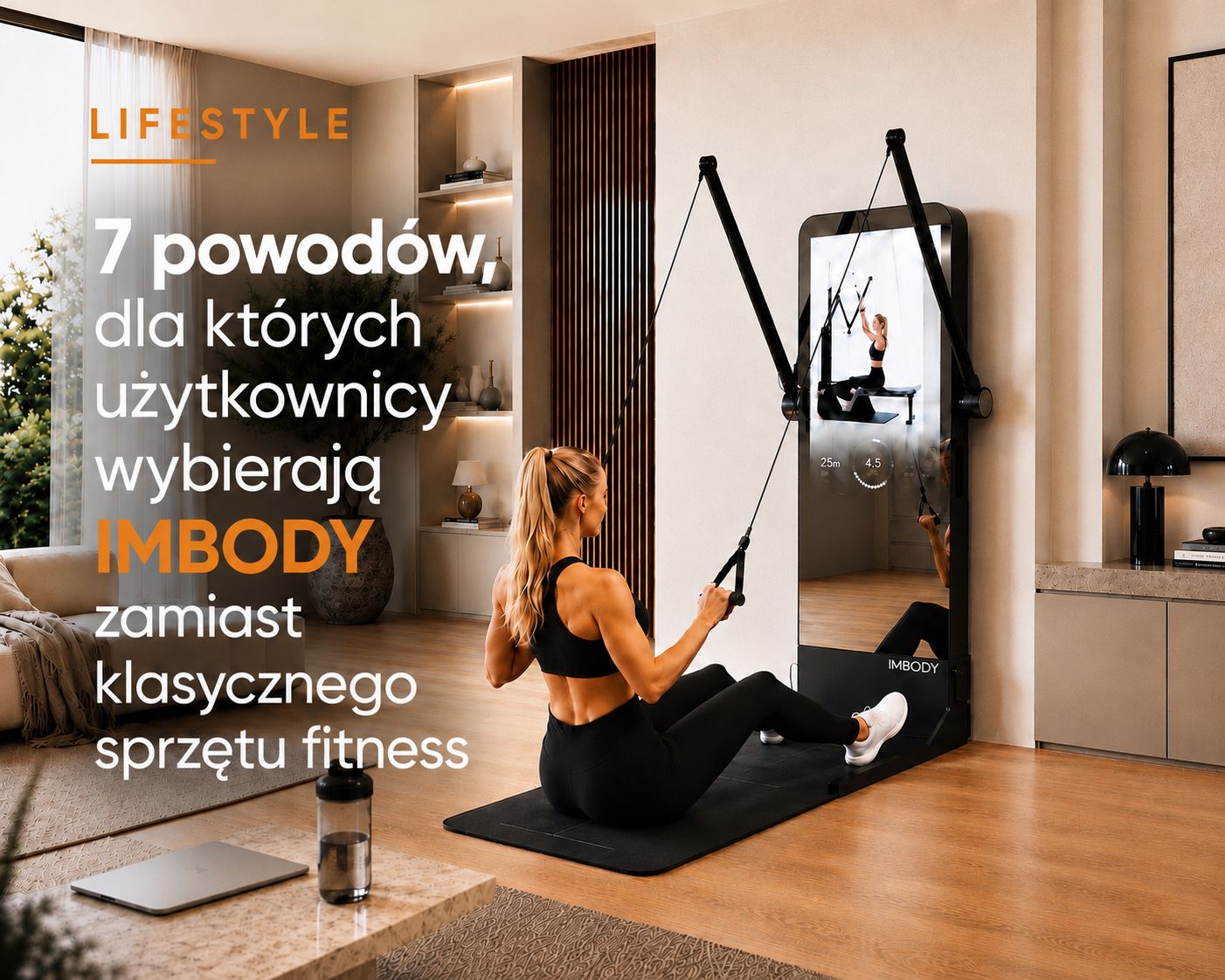 7 powodów, dla których użytkownicy wybierają IMBODY zamiast klasycznego sprzętu fitness
