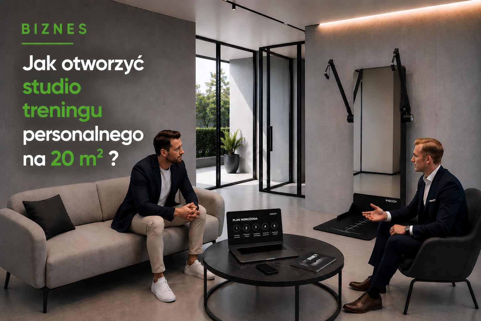 Jak otworzyć studio treningu personalnego na 20 m²?